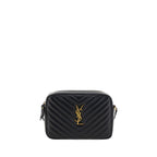 Saint Laurent Black Calf Leather Bos Taurus Shoulder Bag Saint Laurent