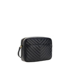 Saint Laurent Black Calf Leather Bos Taurus Shoulder Bag Saint Laurent