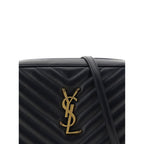Saint Laurent Black Calf Leather Bos Taurus Shoulder Bag Saint Laurent