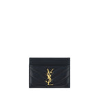 Saint Laurent Black Lamb Ovis Aries Aries Wallet Saint Laurent