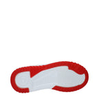 Versace White Leather Athletic Sneakers Versace