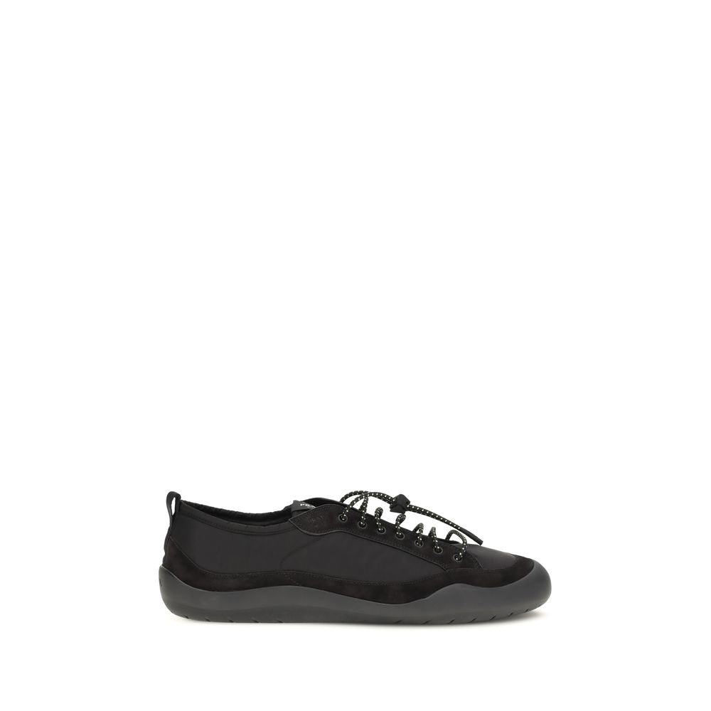 Prada Black Fabric Athletic Sneakers Prada