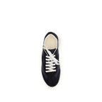 Prada Blue Calf Leather Bos Taurus Athletic Sneakers Prada