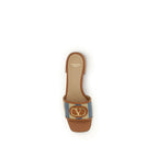Valentino Garavani Multicolor Viscose Flat Sandals Valentino Garavani