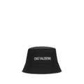 Valentino Garavani Black Cotton Bucket Hat Valentino Garavani
