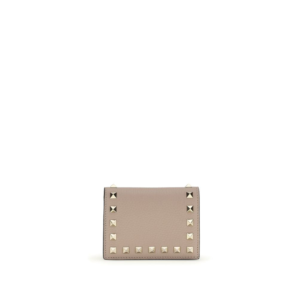 Valentino Garavani Multicolor Calf Leather Bos Taurus Wallet Valentino Garavani