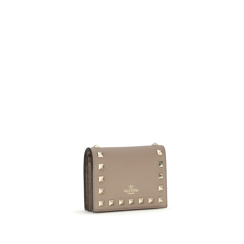 Valentino Garavani Multicolor Calf Leather Bos Taurus Wallet Valentino Garavani