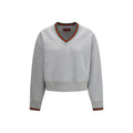 Gucci Gray Cotton Sweatshirt Gucci