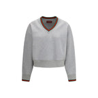 Gucci Gray Cotton Sweatshirt Gucci