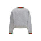 Gucci Gray Cotton Sweatshirt Gucci