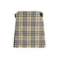 Burberry Multicolor Wool Oves Aries Mini Skirt Burberry