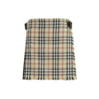 Burberry Multicolor Wool Oves Aries Mini Skirt Burberry