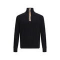 Burberry Black Wool Sweatshirt Burberry