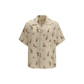 Valentino Multicolor Silk Pattern Shirt Valentino