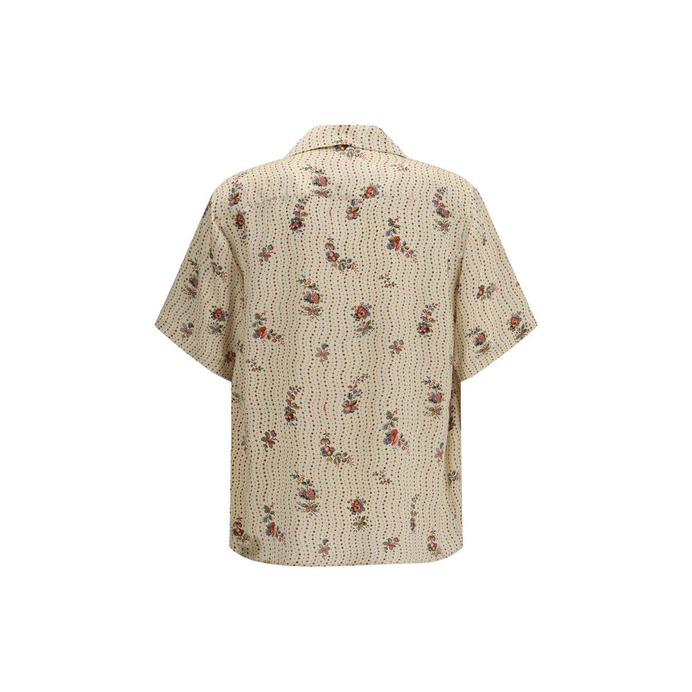 Valentino Multicolor Silk Pattern Shirt Valentino