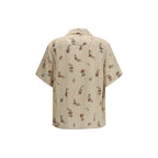 Valentino Multicolor Silk Pattern Shirt Valentino