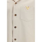Valentino Beige Denim Shirt Valentino