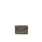 Saint Laurent Gray Lamb Leather Shoulder Bag Saint Laurent