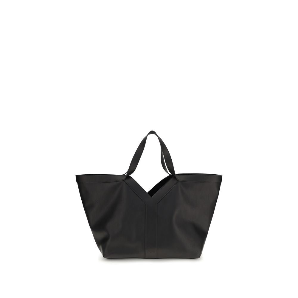 Saint Laurent Black Calf Leather Bos Taurus Shoulder Bag Saint Laurent