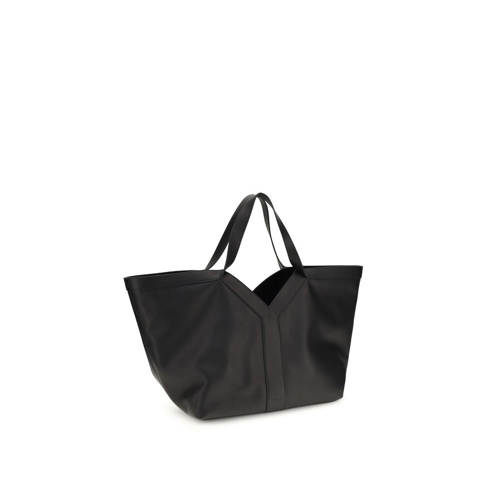 Saint Laurent Black Calf Leather Bos Taurus Shoulder Bag Saint Laurent