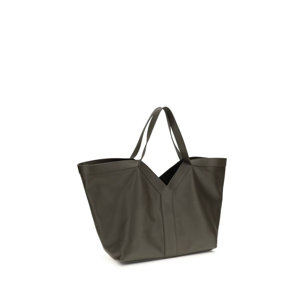 Saint Laurent Bicolor Calf Leather Bos Taurus Shoulder Bag Saint Laurent