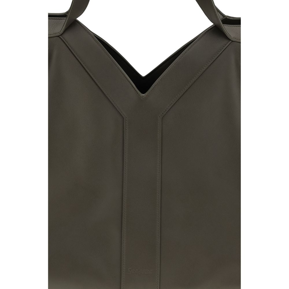 Saint Laurent Bicolor Calf Leather Bos Taurus Shoulder Bag Saint Laurent
