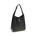 Saint Laurent Black Calf Leather Bos Taurus Shoulder Bag Saint Laurent