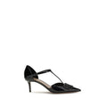 Valentino Garavani Black Calf Leather Bos Taurus High Heel Pumps Valentino Garavani