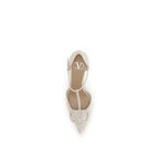 Valentino Garavani Black Calf Leather Bos Taurus High Heel Pumps Valentino Garavani