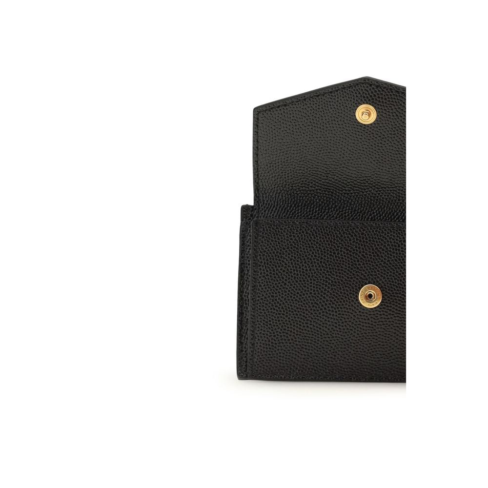 Saint Laurent Black Calf Leather Bos Taurus Wallet Saint Laurent