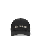 Valentino Garavani Black Cotton Cap (Baseball Hat) Valentino Garavani