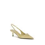 Prada Bicolor Calf Leather Bos Taurus High Heel Pumps Prada