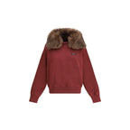 Prada Bordeaux Cotton Sweatshirt Prada
