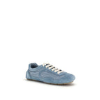 Prada Blue Lamb Ovis Aries Aries Athletic Sneakers Prada