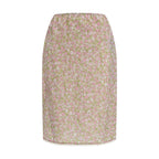 Prada Multicolor Nylon Midi Skirt Prada