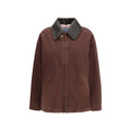 Prada Brown Cotton Coat Prada