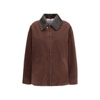 Prada Brown Cotton Coat Prada