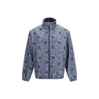 Prada Blue Recycled Polyamide Shell Jacket Prada