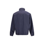 Prada Blue Recycled Polyamide Shell Jacket Prada