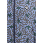 Prada Blue Recycled Polyamide Shell Jacket Prada