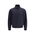 Fendi Blue Cashmere Bomber Fendi