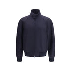 Fendi Blue Cashmere Bomber Fendi