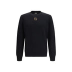 Fendi Black Wool Oves Aries Sweatshirt Fendi