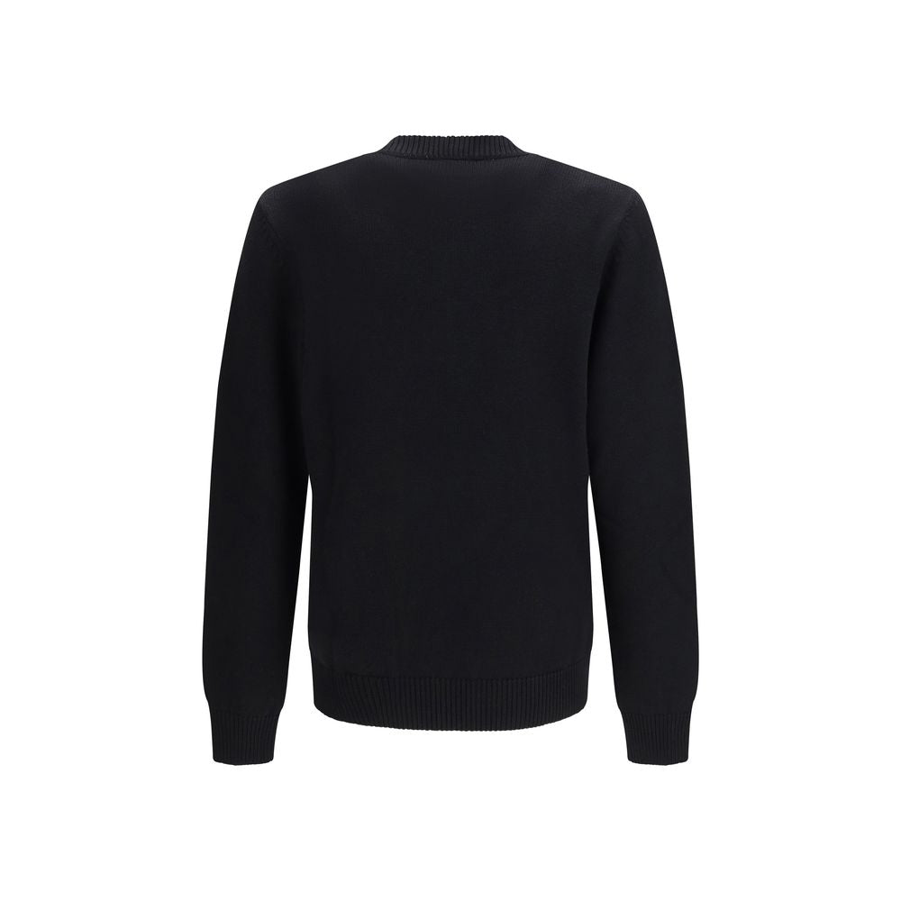 Fendi Black Wool Oves Aries Sweatshirt Fendi