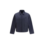 Prada Blue Nylon Shell Jacket Prada