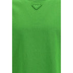 Prada Bicolor Cotton T-Shirt Prada