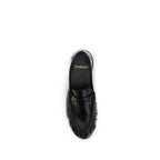 Saint Laurent Black Lamb Ovis Aries Aries Slip-On Loafers Saint Laurent