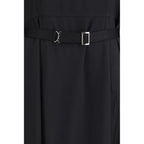 Prada Black Acetate Casual Dress Prada