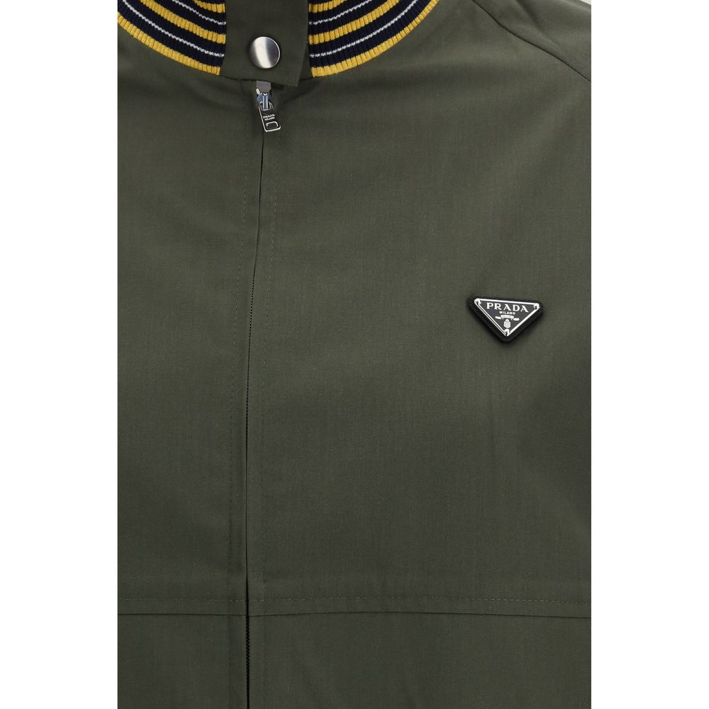 Prada Bicolor Polyester Bomber Prada