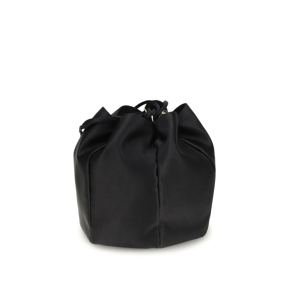 Prada Black Silk Backet Bag Prada